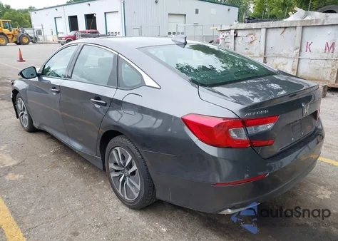 2018 Honda Accord Hybrid from USA, damaged, VIN 1HGCV3F1XJA012329